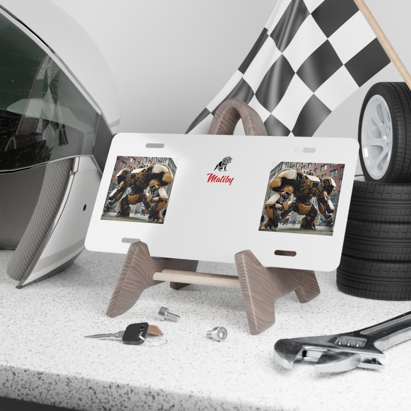 Matiby MEK Vanity Plate