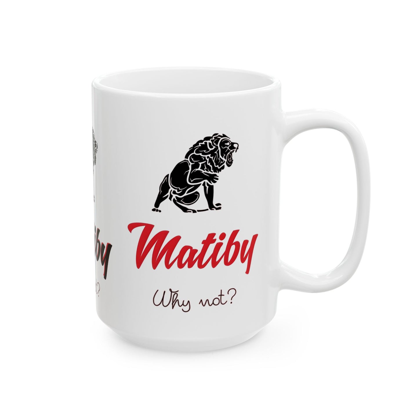 Matiby Ceramic Mug, (11oz, 15oz)