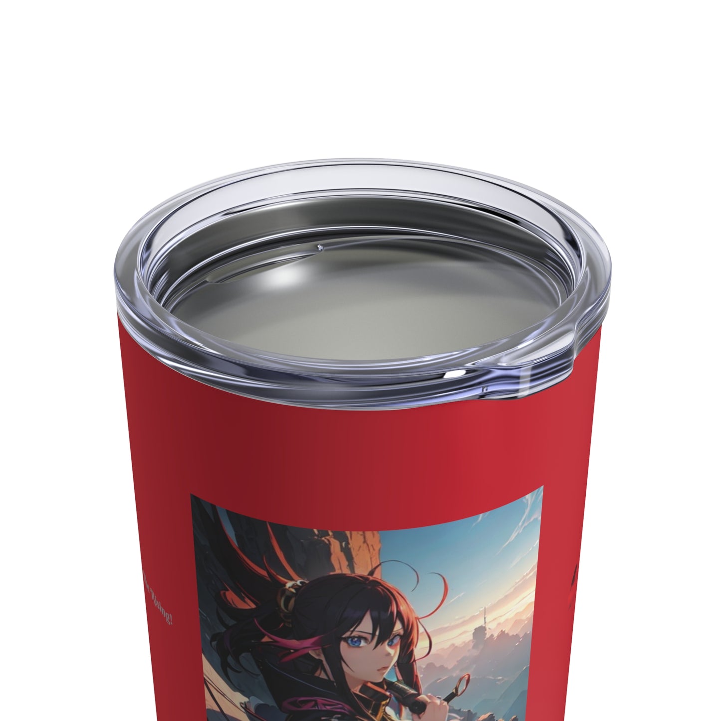 The Rising Tumbler 10oz, Dark Red