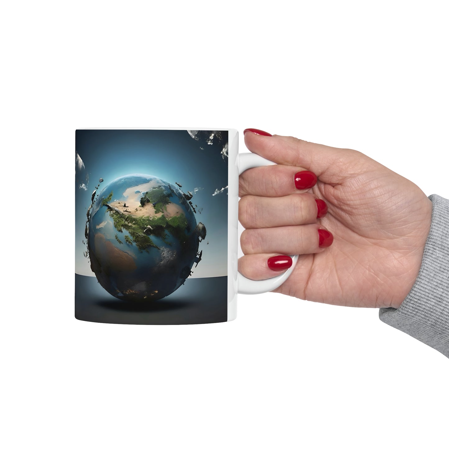 Matiby Worlds Ceramic Mug, 11oz