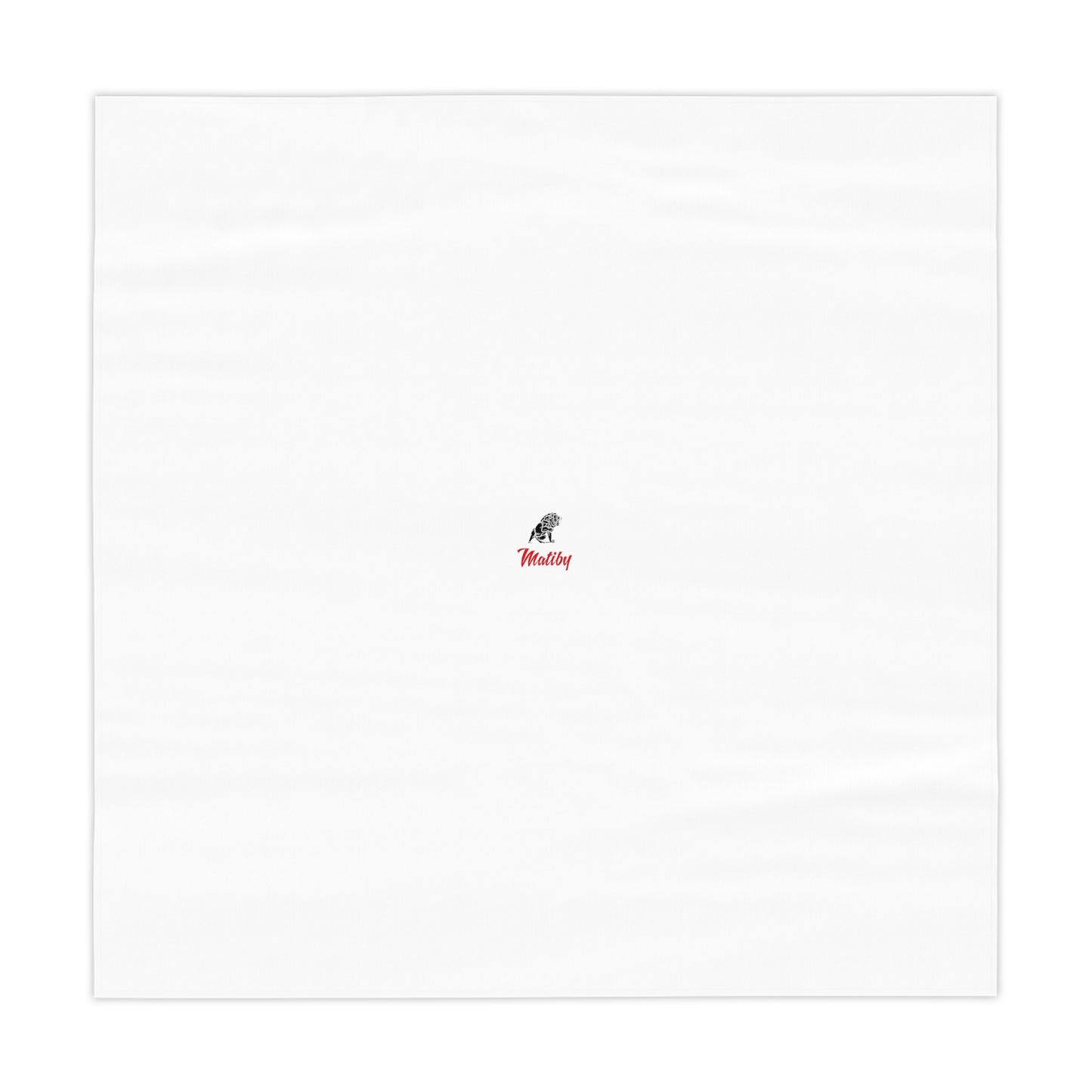 Matiby Lion White Tablecloth