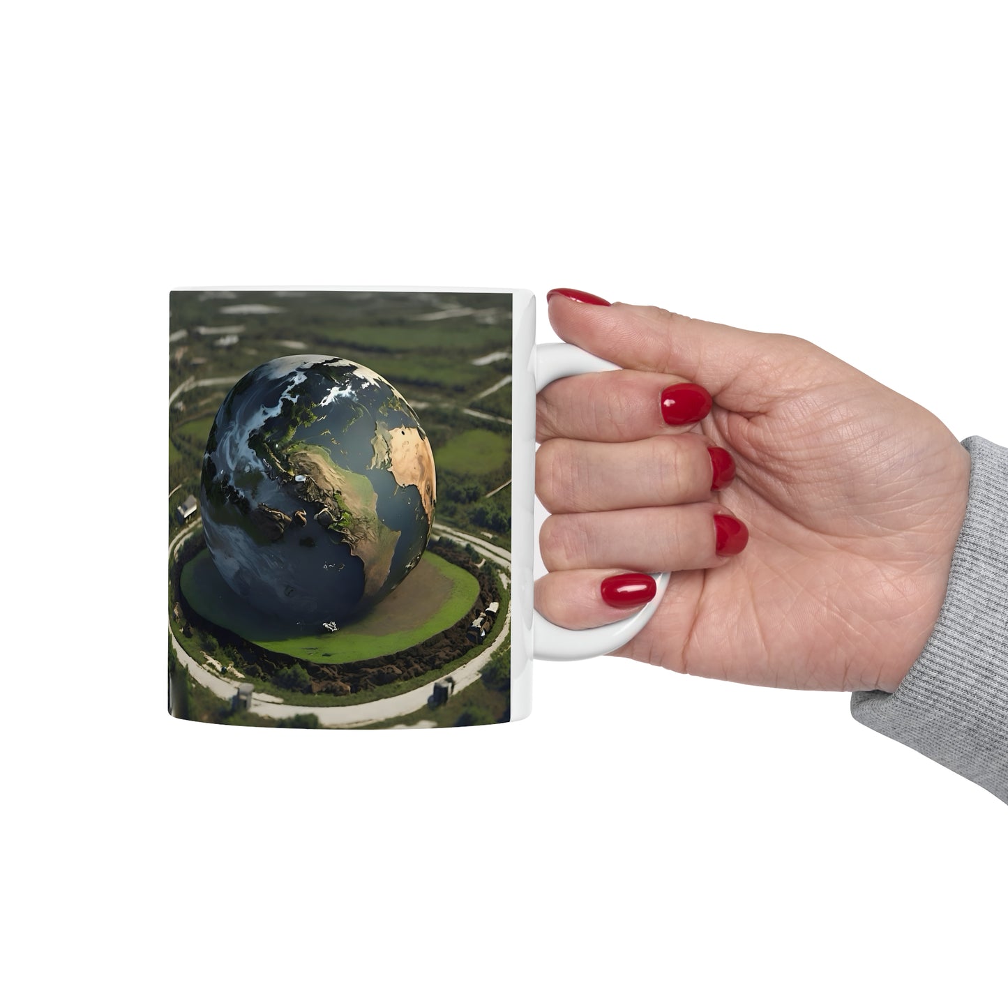 Matiby Worlds Ceramic Mug, 11oz