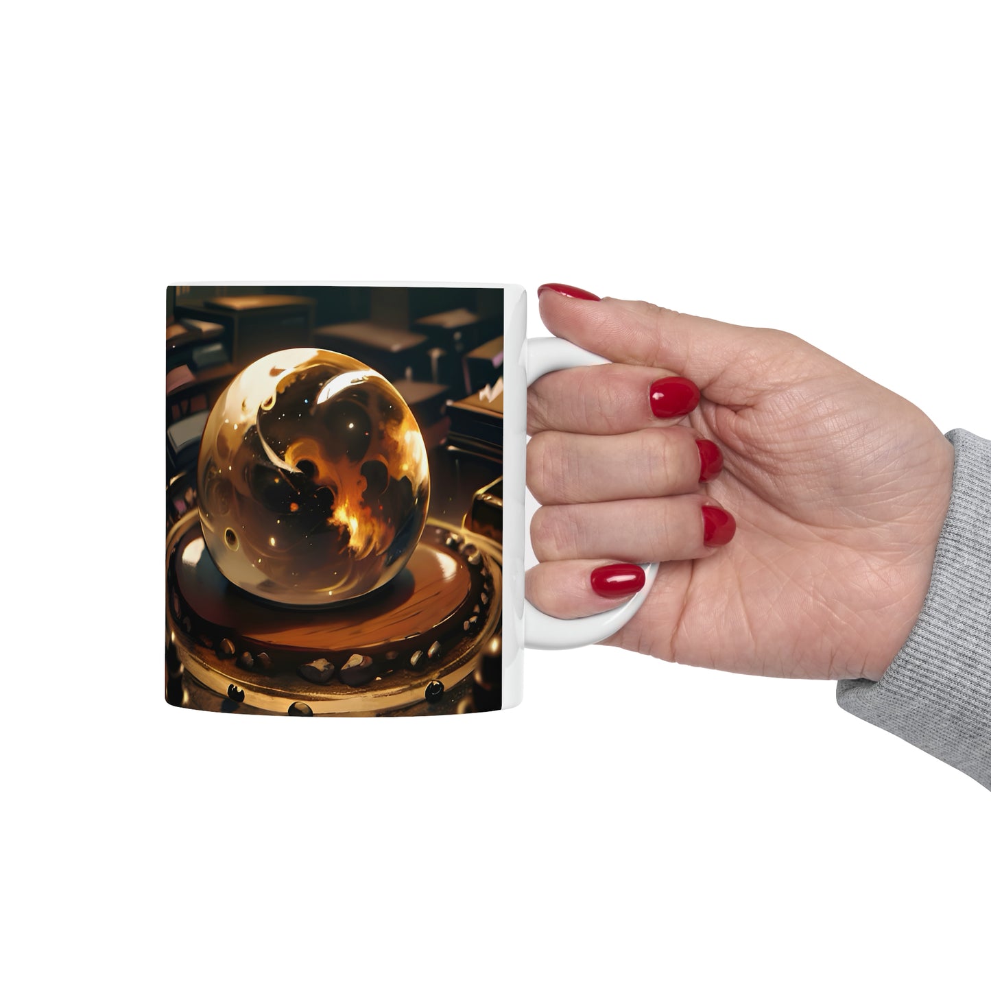 Matiby Worlds Ceramic Mug, 11oz