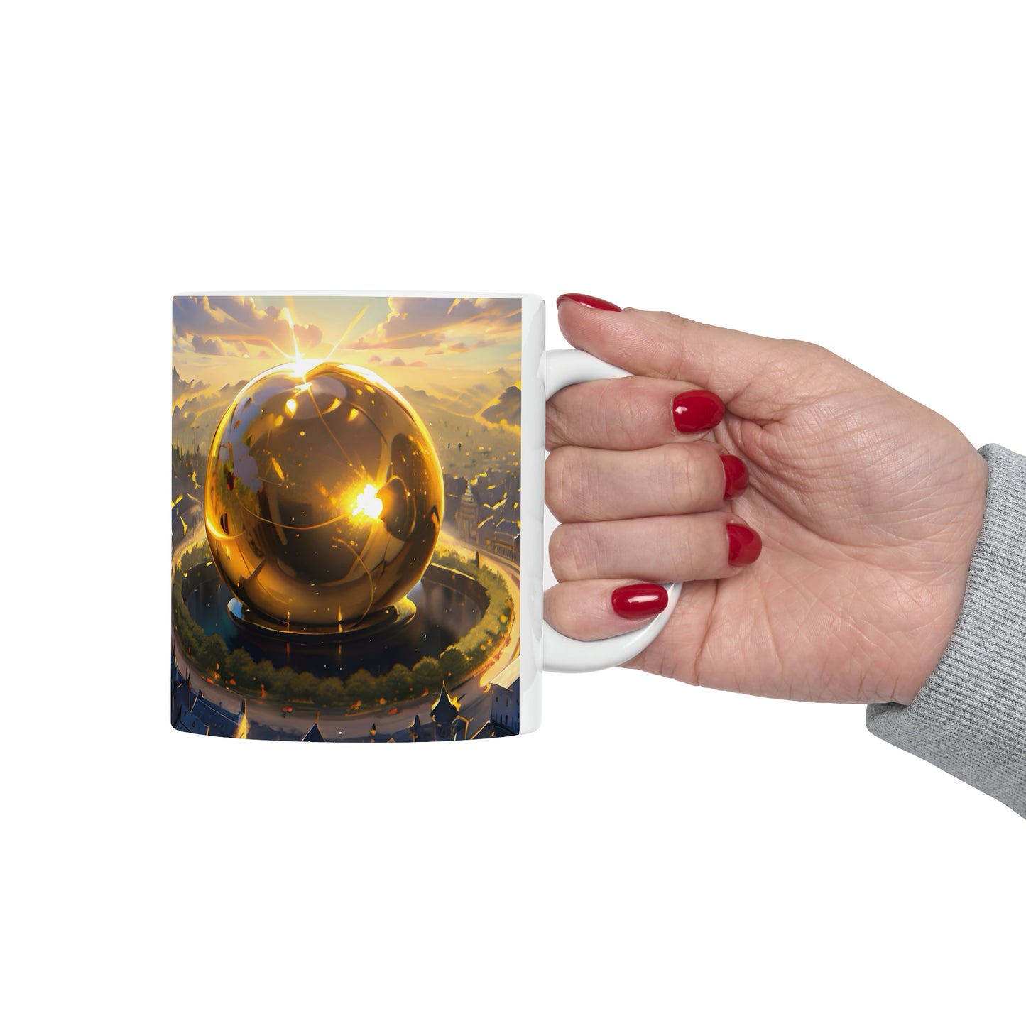 Matiby Worlds Ceramic Mug, 11oz