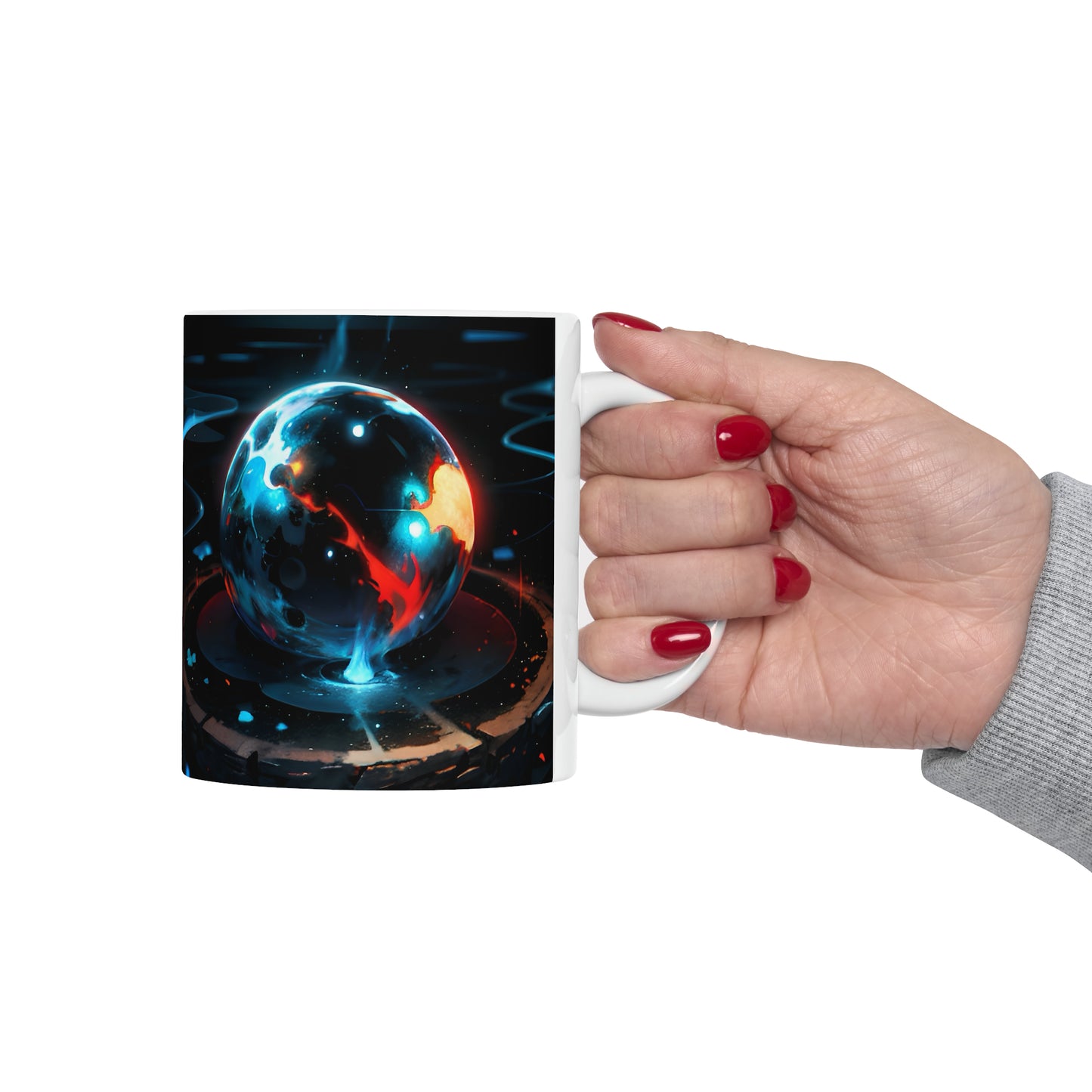 Matiby Worlds Ceramic Mug, 11oz