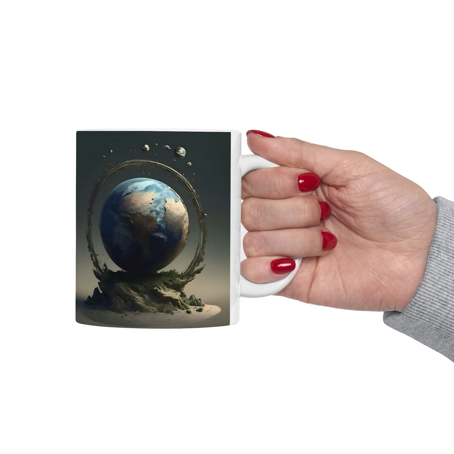 Matiby Worlds Ceramic Mug, 11oz