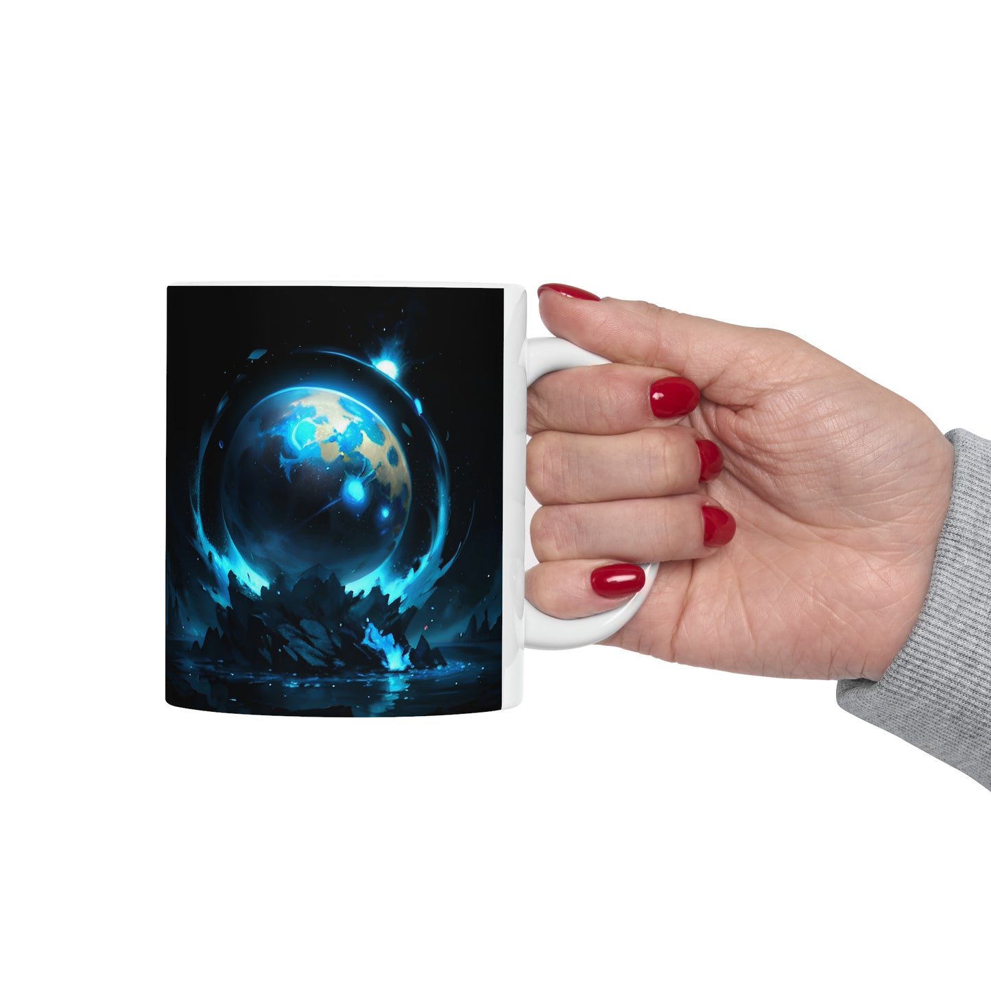 Matiby Worlds Ceramic Mug, 11oz