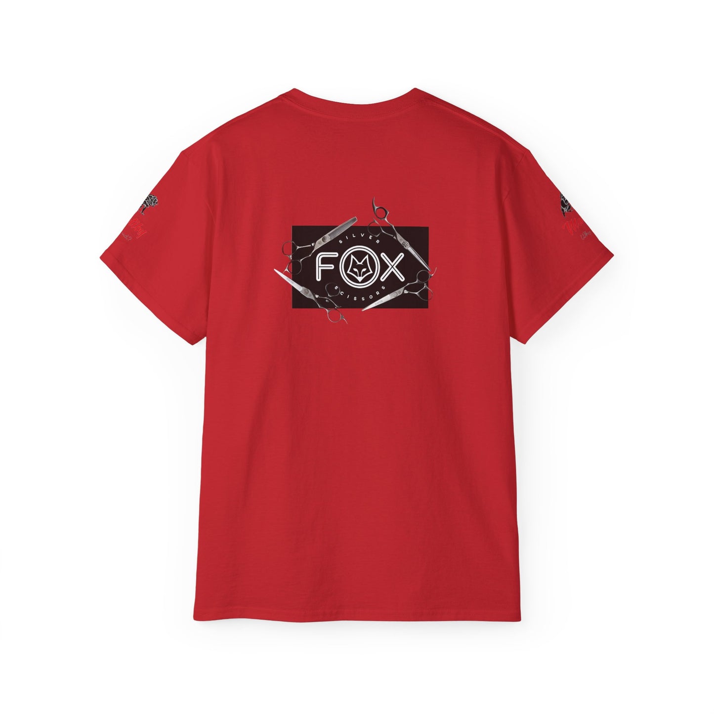 Matiby & Silver Fox Scissors Unisex Ultra Cotton Tee