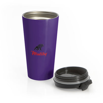 Matiby Purple Stainless Steel Travel Mug