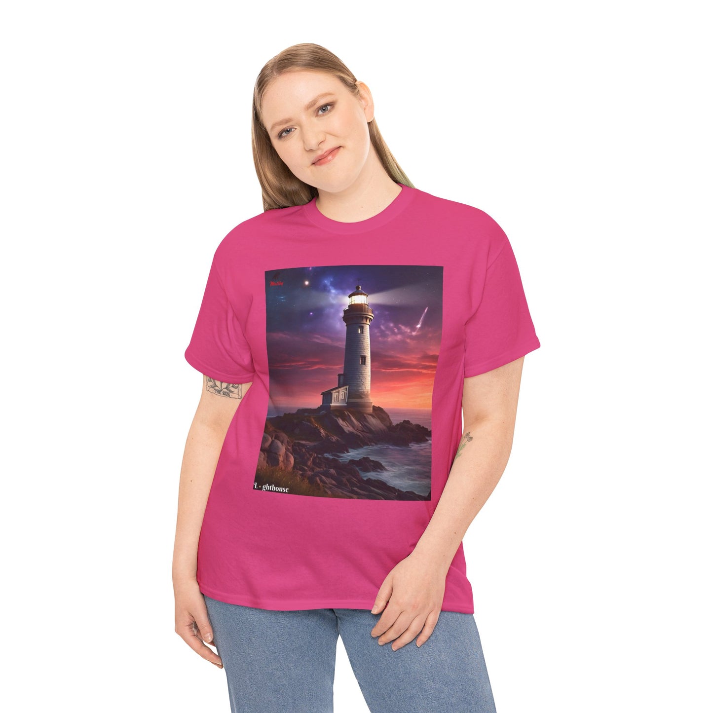 Lighthouse Unisex Heavy Cotton Tee