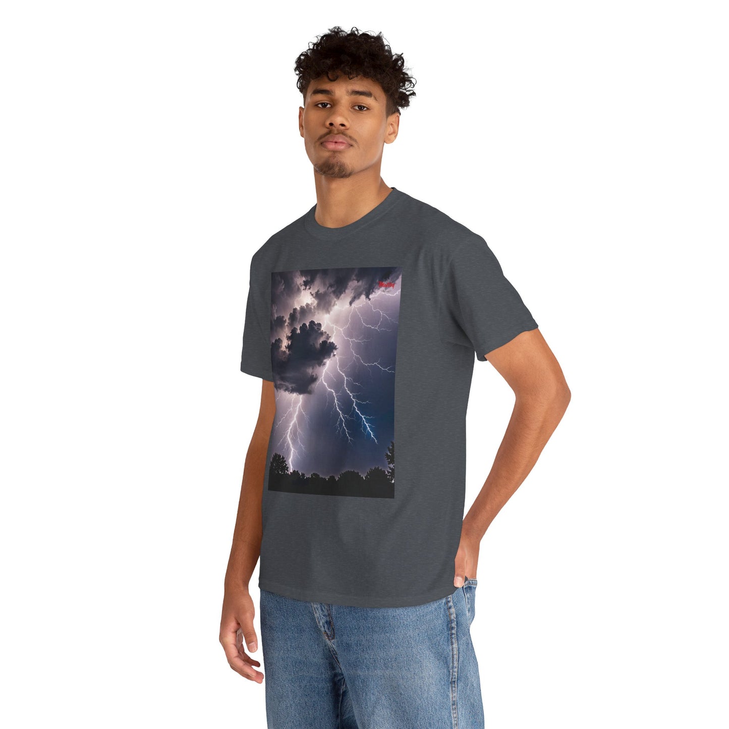 Lightning Style Unisex Heavy Cotton Tee