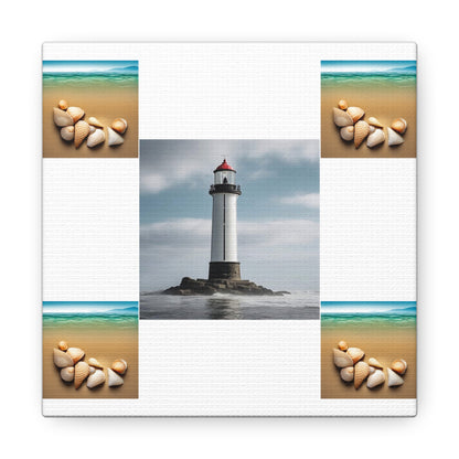 Lighthouse White Canvas Gallery Wraps