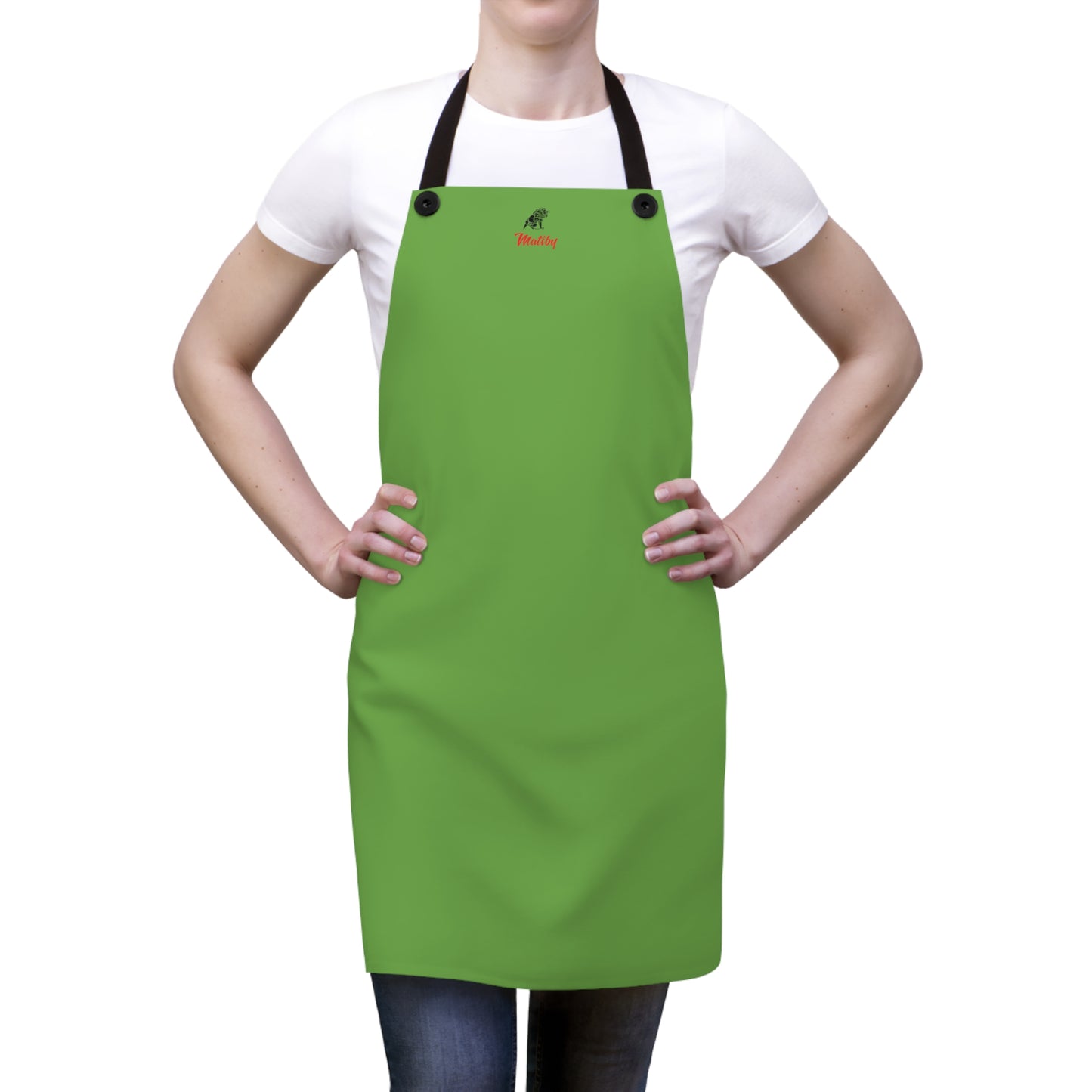 Matiby Green Apron (AOP)