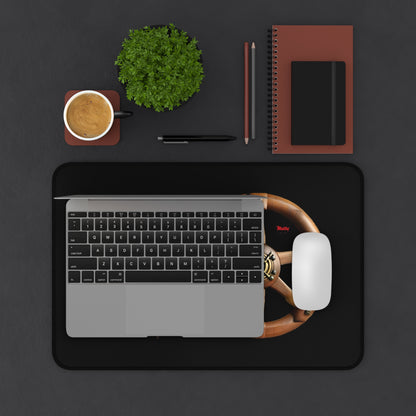 Nautical Desk Mat, Black