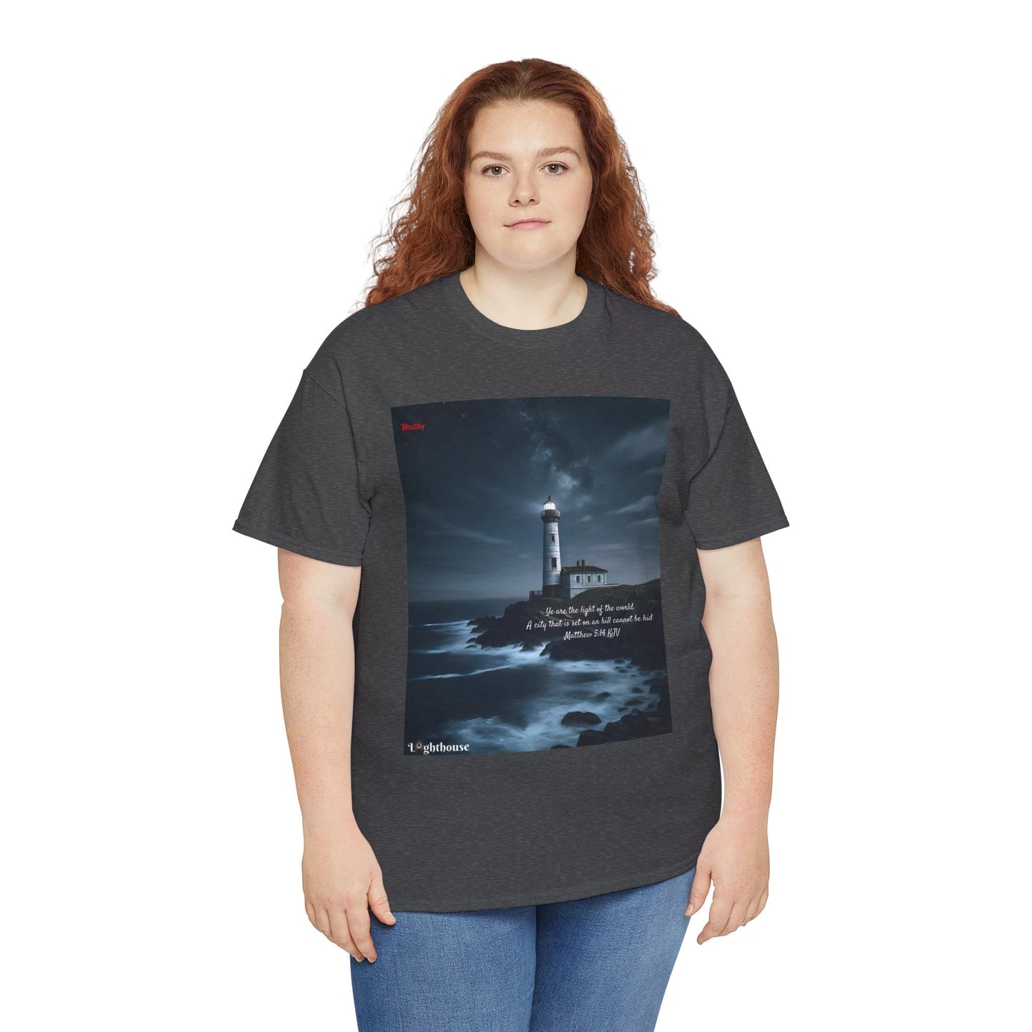 Lighthouse Unisex Heavy Cotton Tee