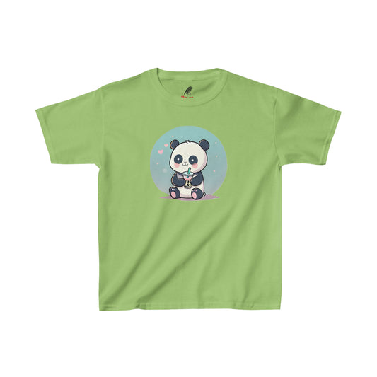 Panda With Boba Kids Heavy Cotton™ Tee