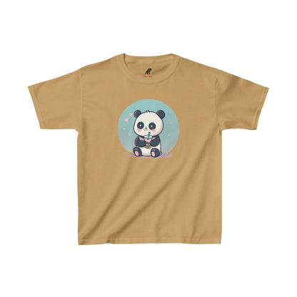 Panda With Boba Kids Heavy Cotton™ Tee