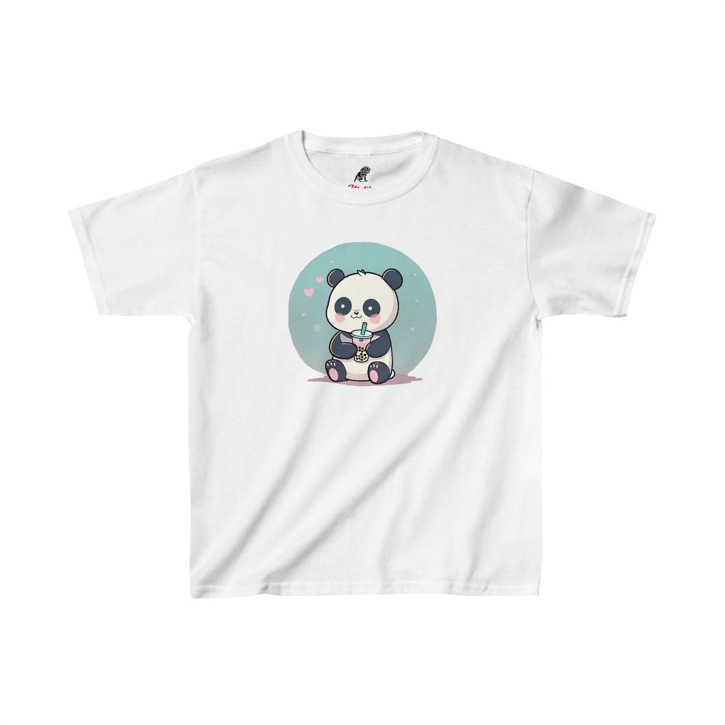 Panda With Boba Kids Heavy Cotton™ Tee