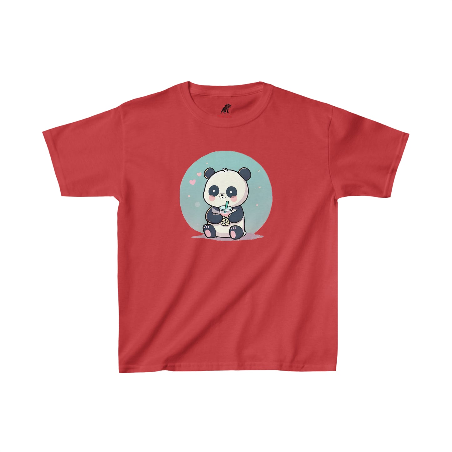 Panda With Boba Kids Heavy Cotton™ Tee