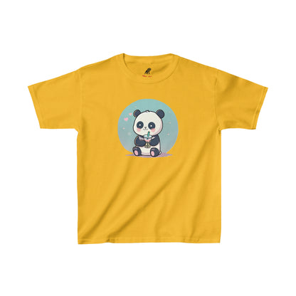 Panda With Boba Kids Heavy Cotton™ Tee