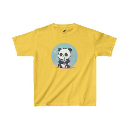 Panda With Boba Kids Heavy Cotton™ Tee