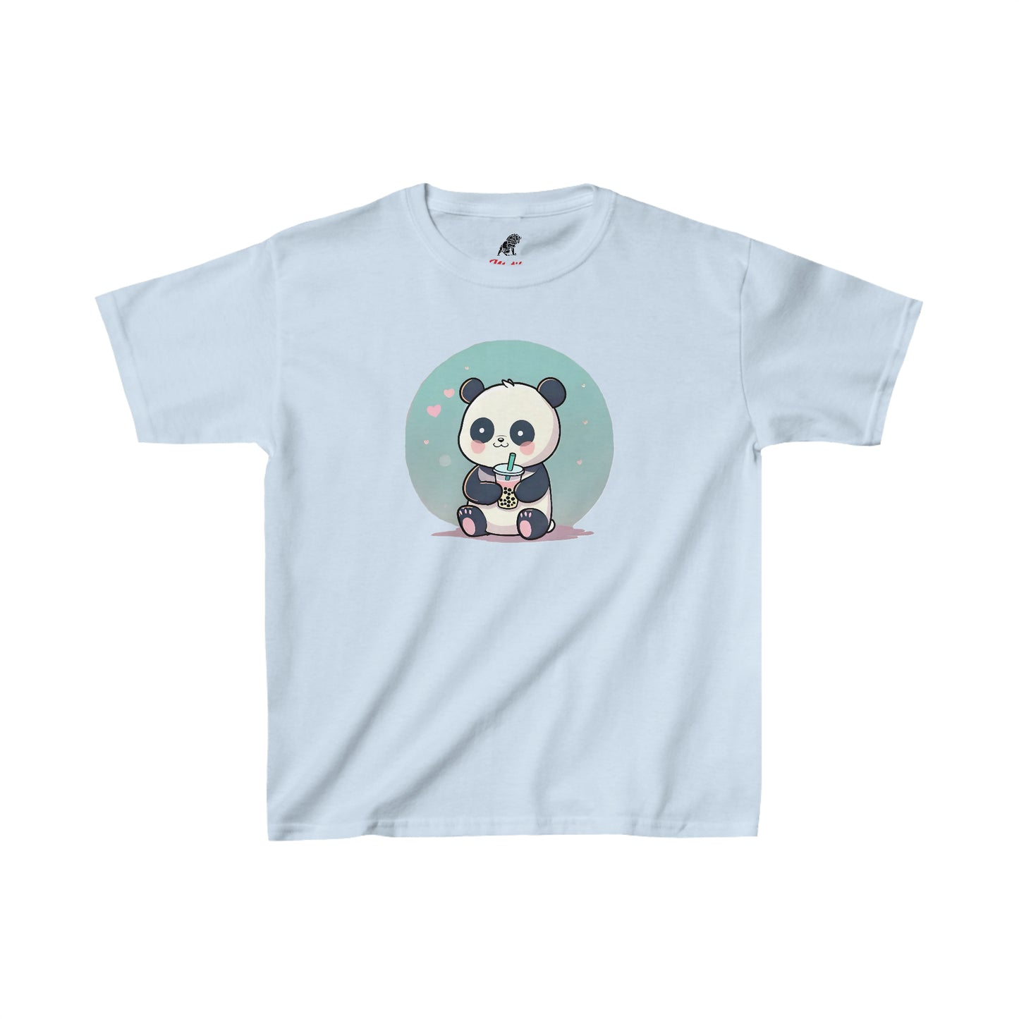 Panda With Boba Kids Heavy Cotton™ Tee