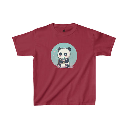 Panda With Boba Kids Heavy Cotton™ Tee