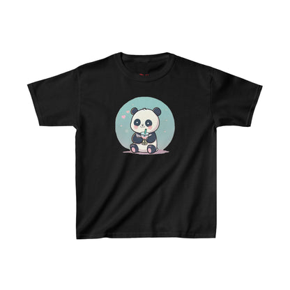 Panda With Boba Kids Heavy Cotton™ Tee