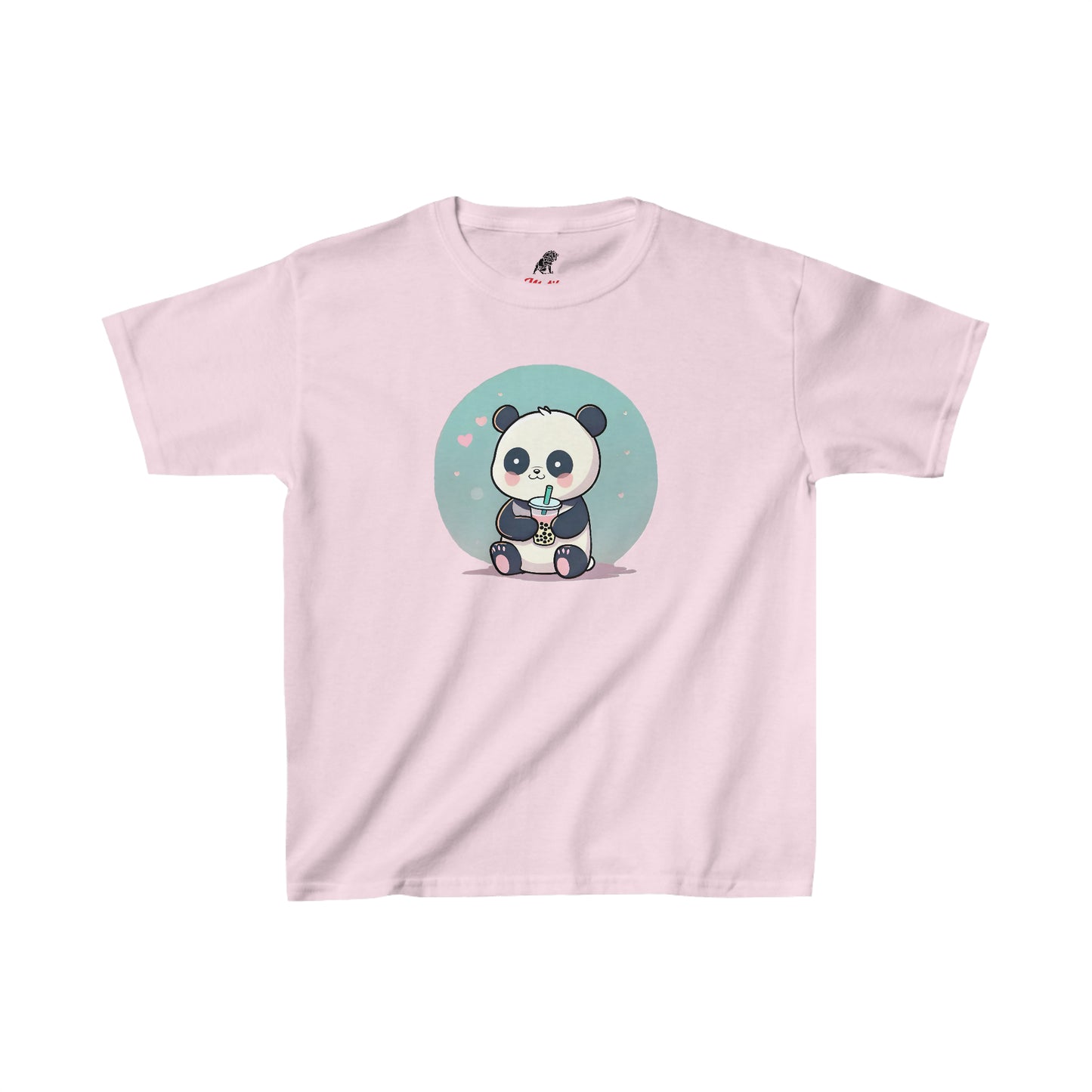 Panda With Boba Kids Heavy Cotton™ Tee