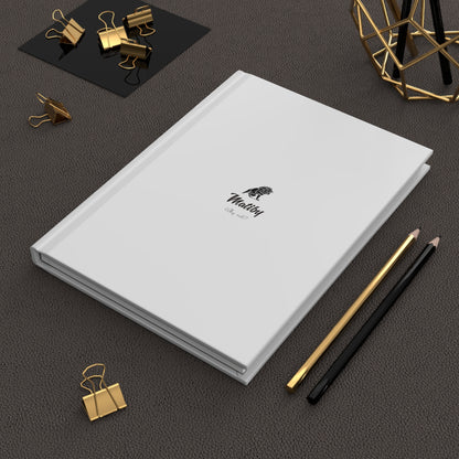 Matiby Hardcover Journal Matte White