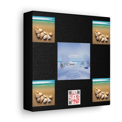 Matiby QR Black Canvas Gallery Wraps