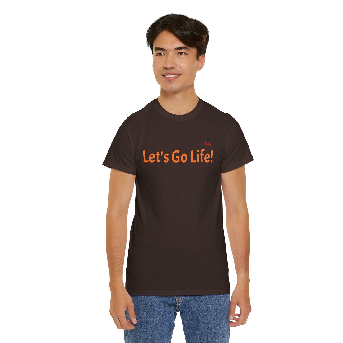 Let's Go Life! Unisex Heavy Cotton Tee