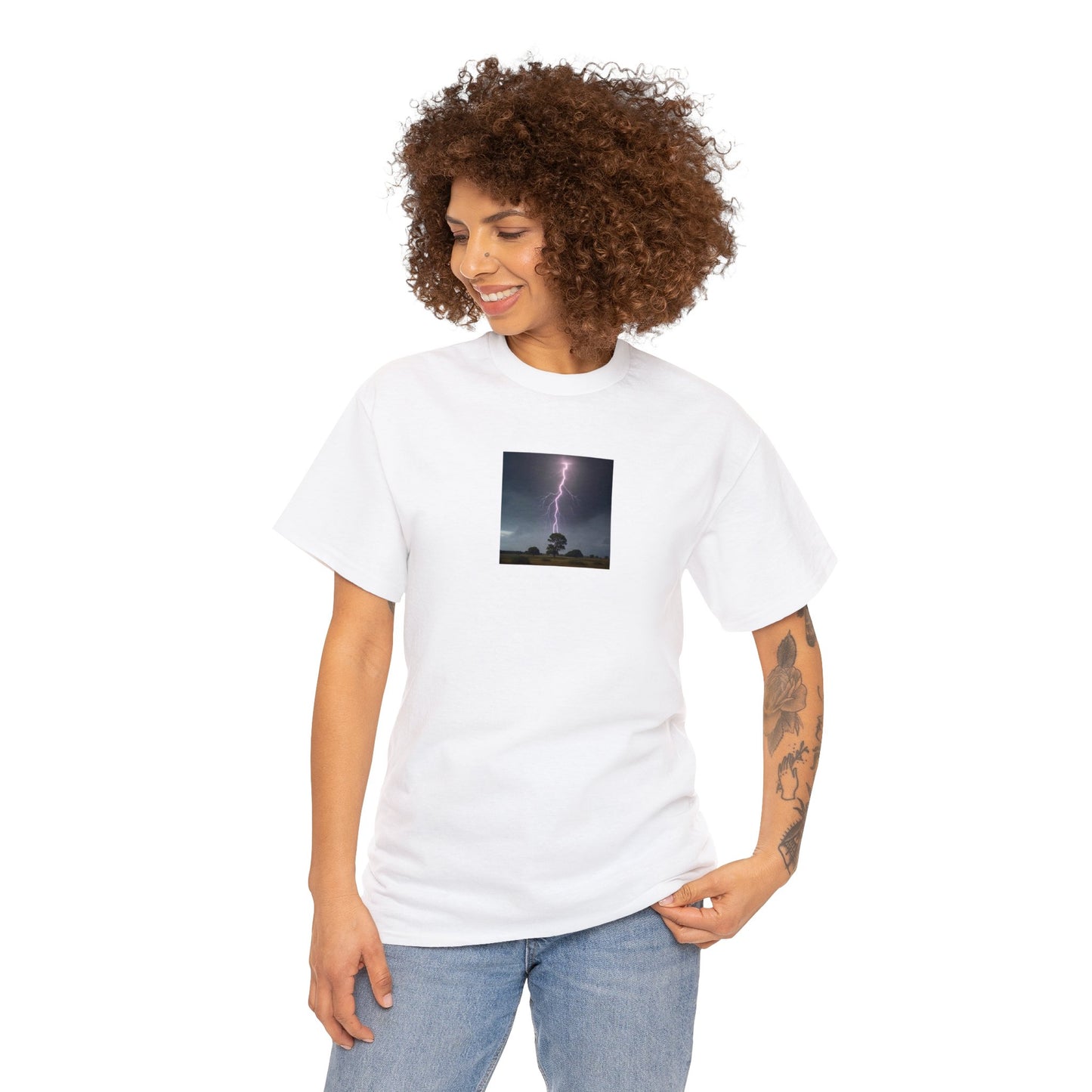 Matiby Lightning Unisex Heavy Cotton Tee