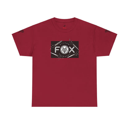 Silver Fox Scissors Unisex Heavy Cotton Tee