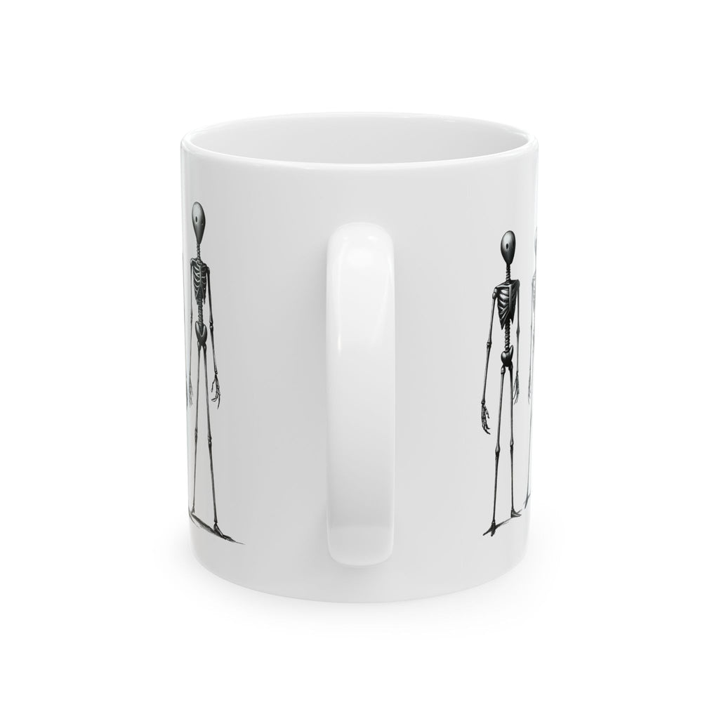 The Stick-To-It Species #19 White Ceramic Mug – Anatomy of Optimism Cup 11oz/15oz
