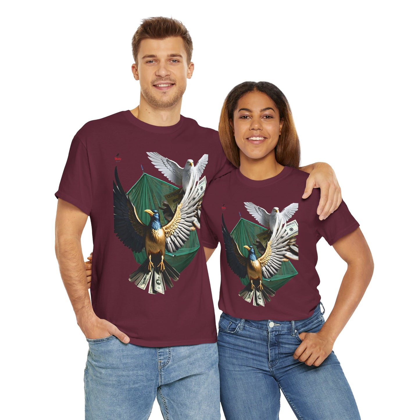 M$ney Bird Heavy Cotton Tee