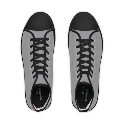 Men's Grey High Top Sneakers