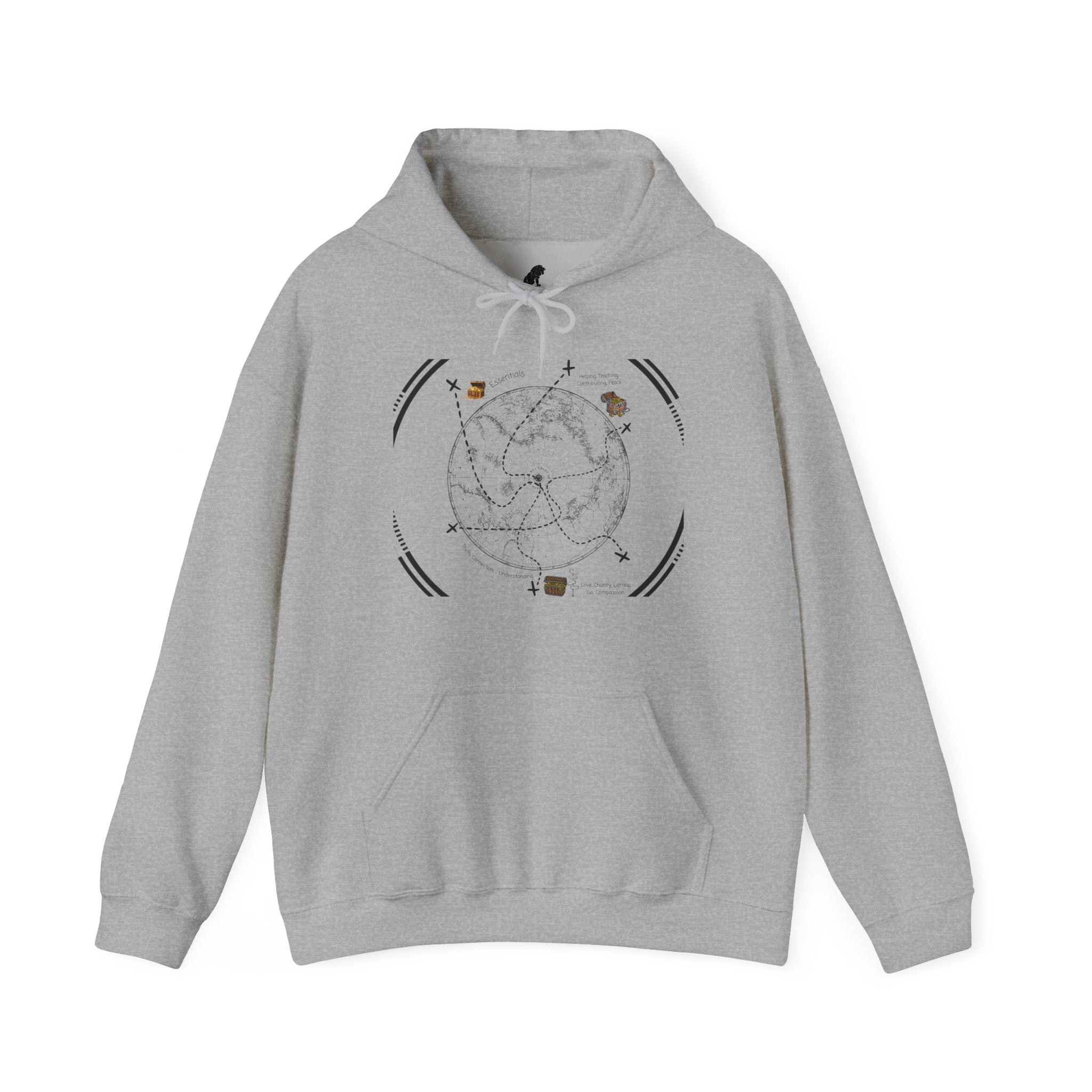 The Essential Paths #1 Hooded Sweatshirt — Global Hope, Community & Faith Hoody