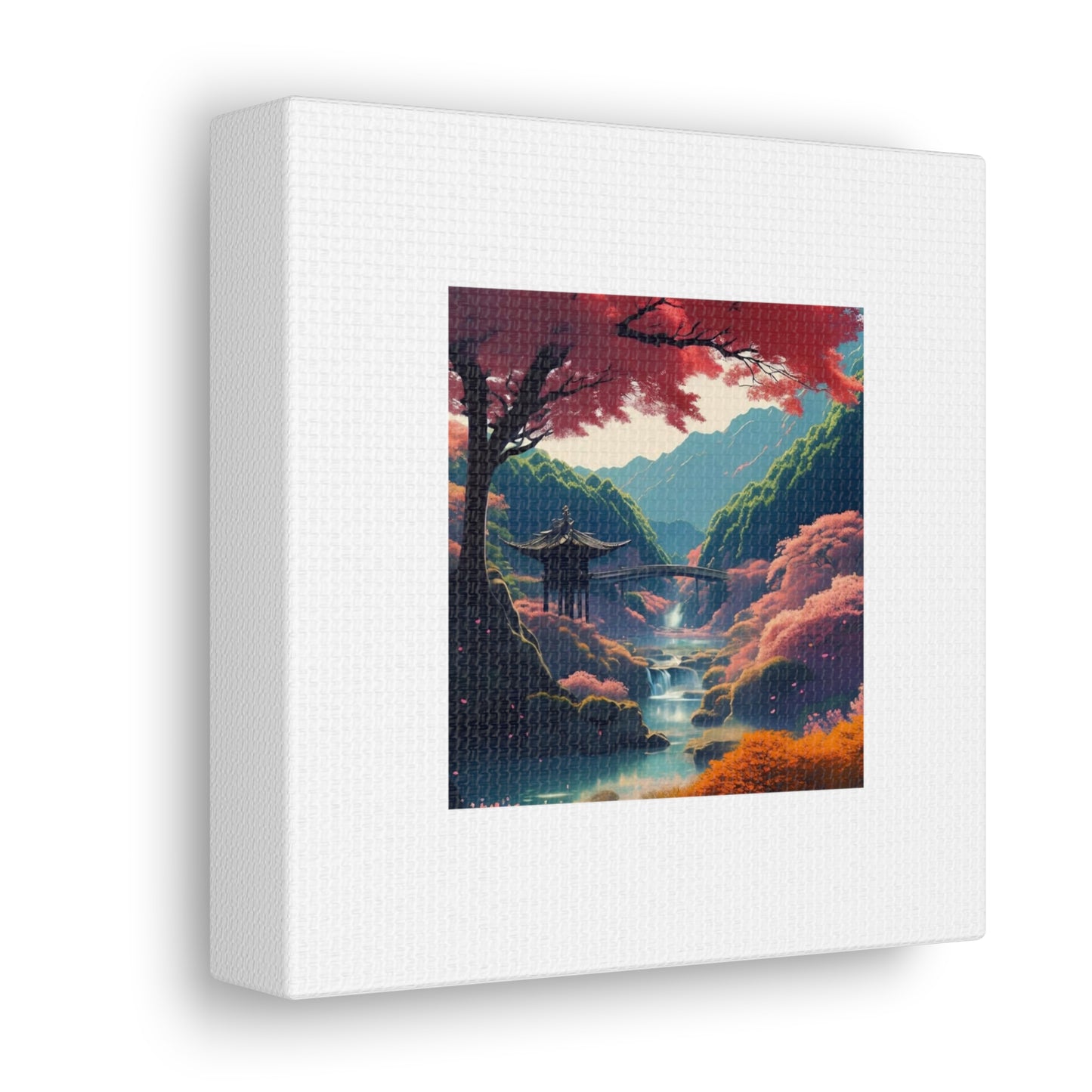 Artzy Scenic White Canvas Gallery Wraps