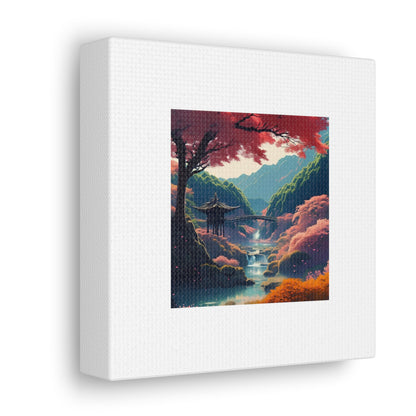 Artzy Scenic White Canvas Gallery Wraps