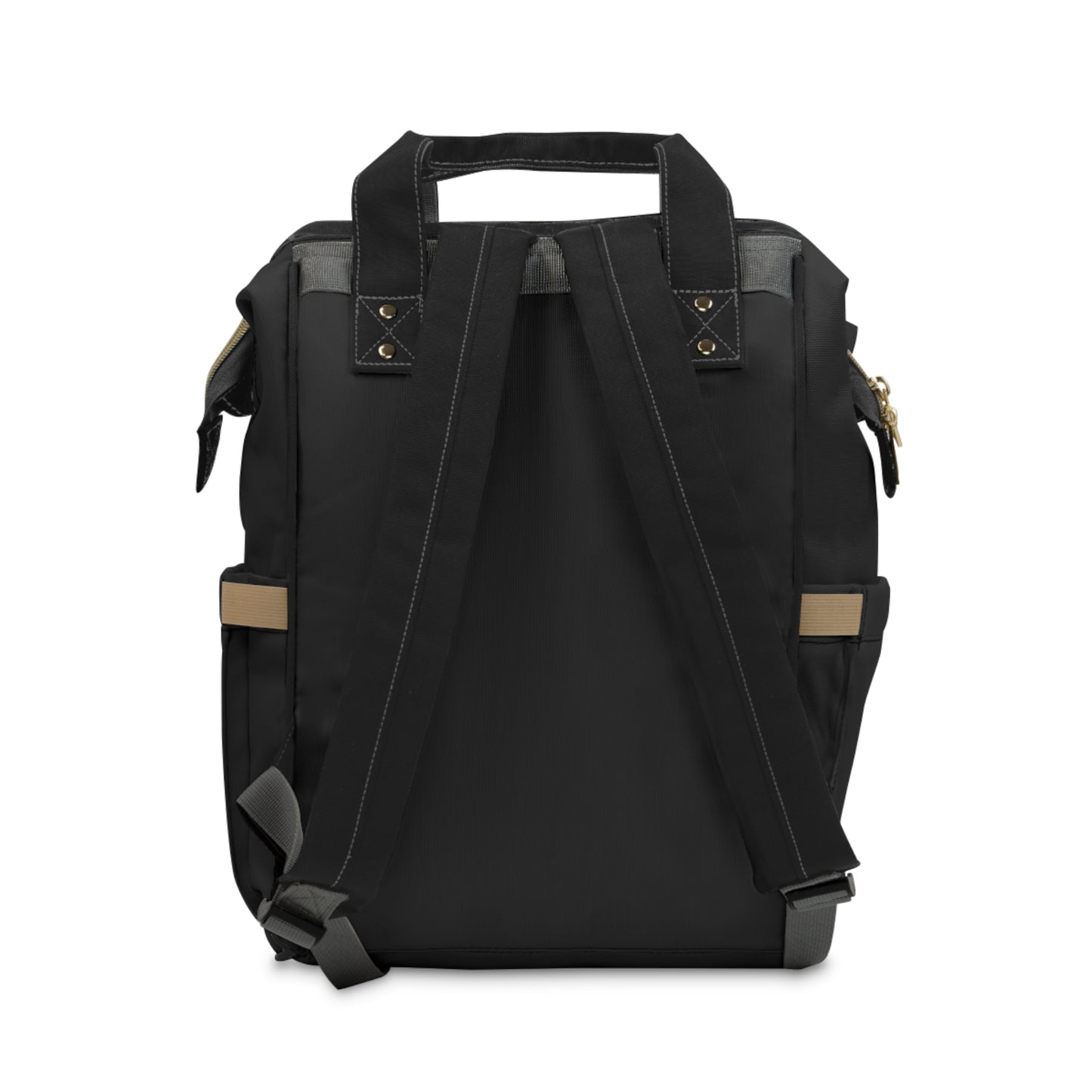 Multifunctional Diaper Backpack Black