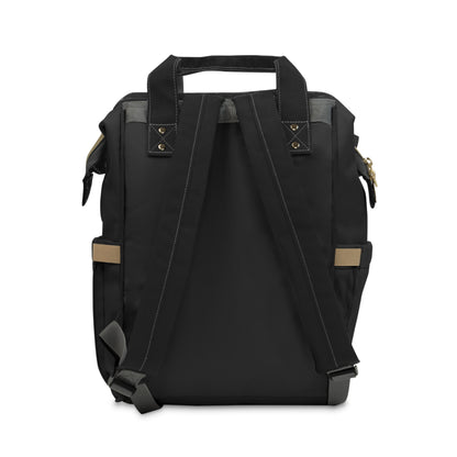 Multifunctional Diaper Backpack Black