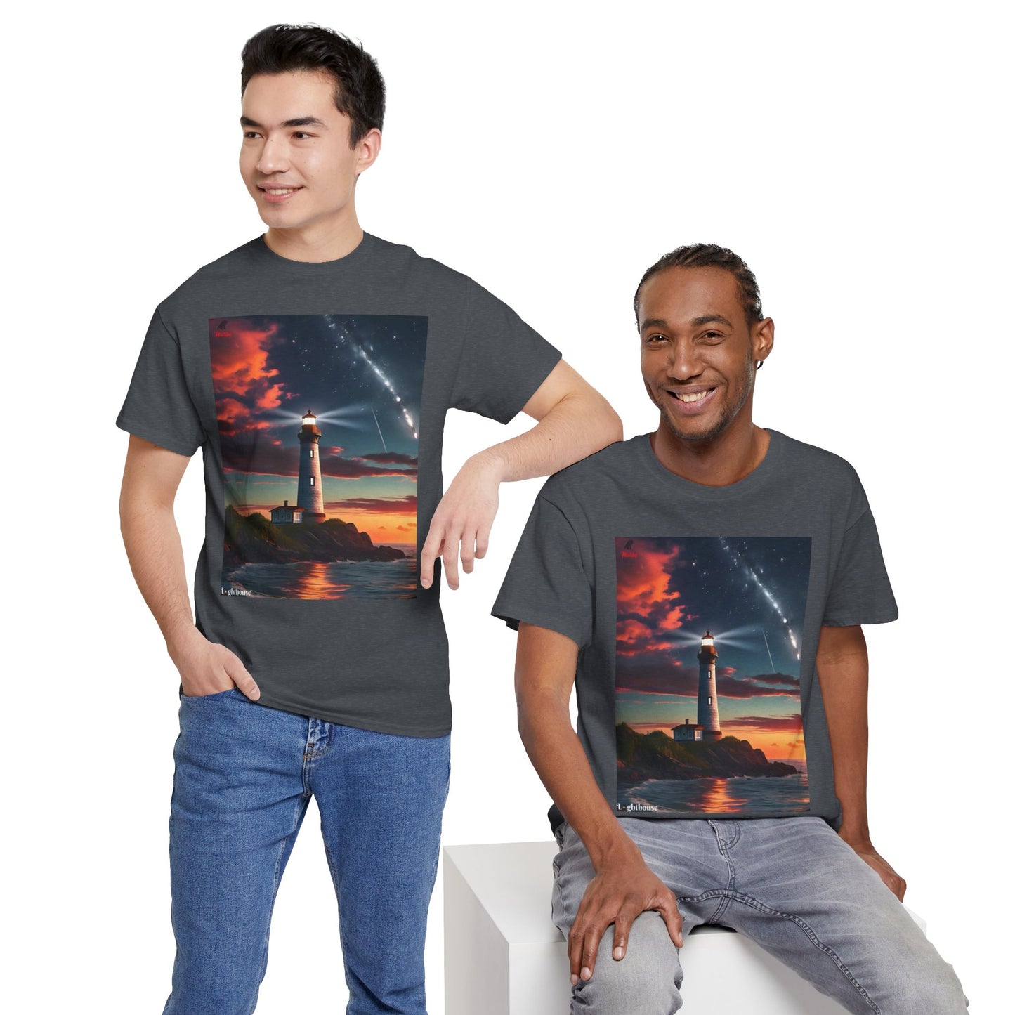 Lighthouse Unisex Heavy Cotton Tee