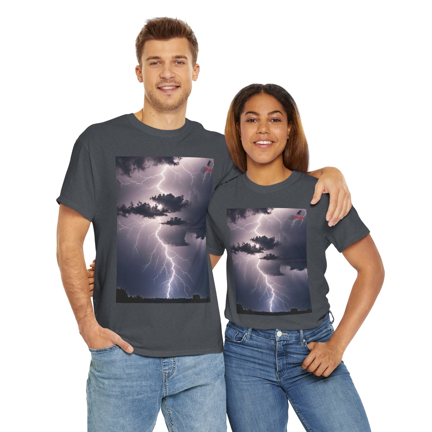 Lightning Style Unisex Heavy Cotton Tee