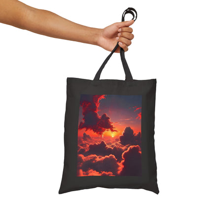 Sunrise/Sunset Cotton Canvas Tote Bag