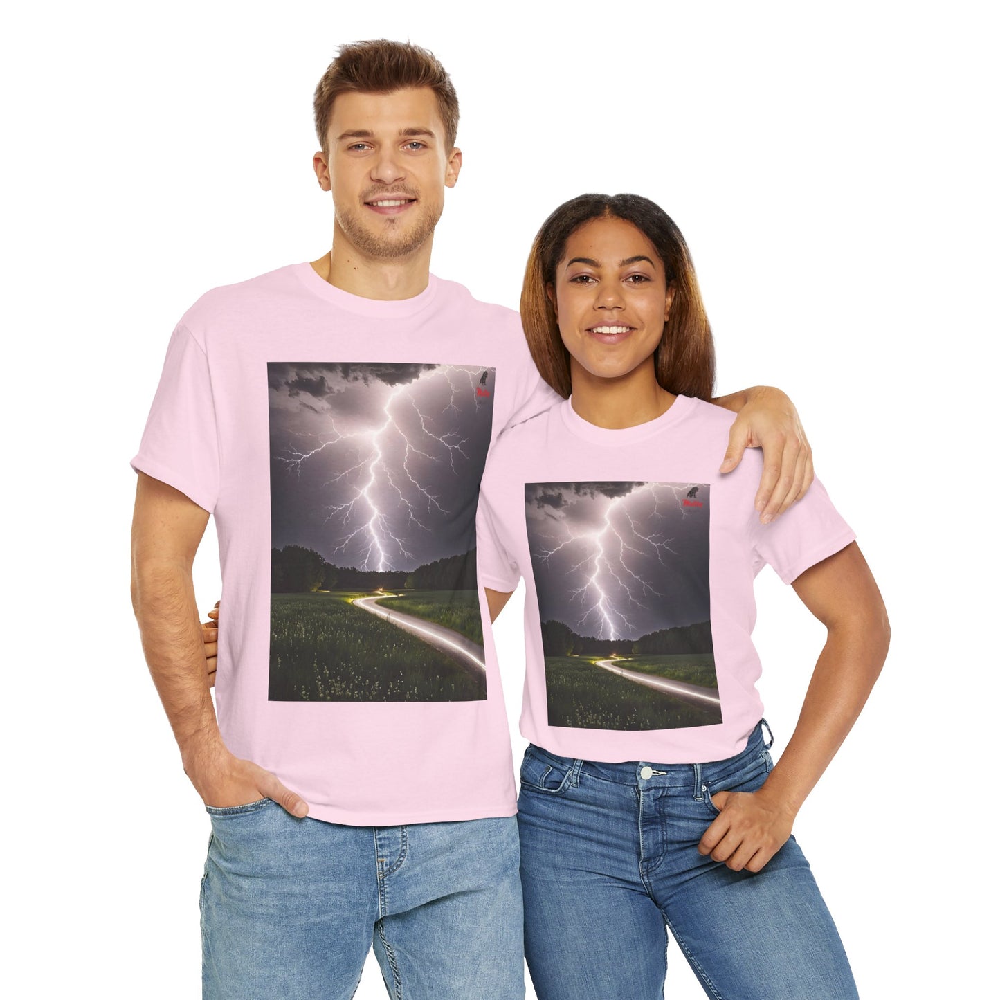 Lightning Style Unisex Heavy Cotton Tee