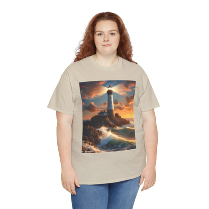 Lighthouse Unisex Heavy Cotton Tee