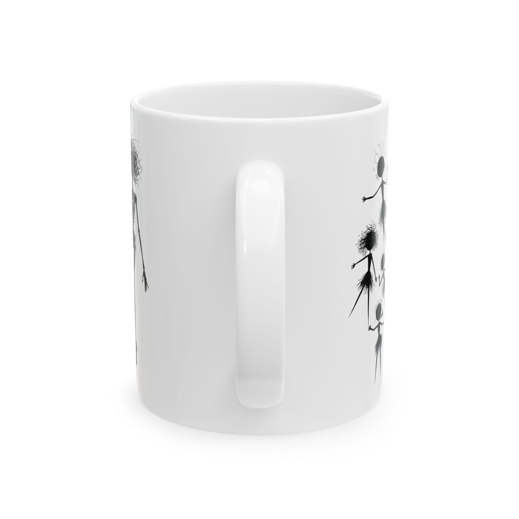 The Stick-To-It Species #15 White Ceramic Mug – Anatomy of Optimism Cup 11oz/15oz
