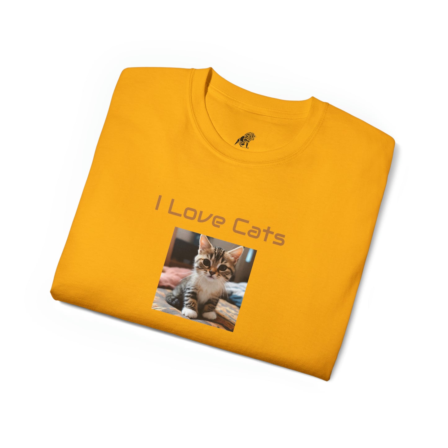 Matiby "I Love Cats" Unisex Ultra Cotton Tee