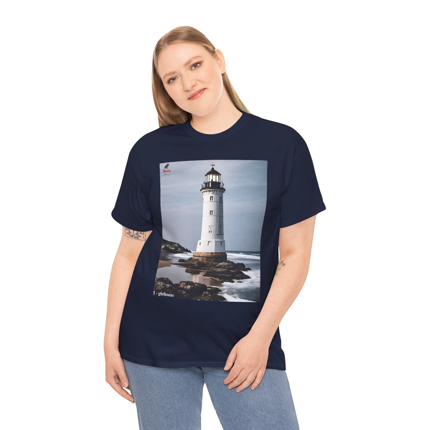 Lighthouse Unisex Heavy Cotton Tee